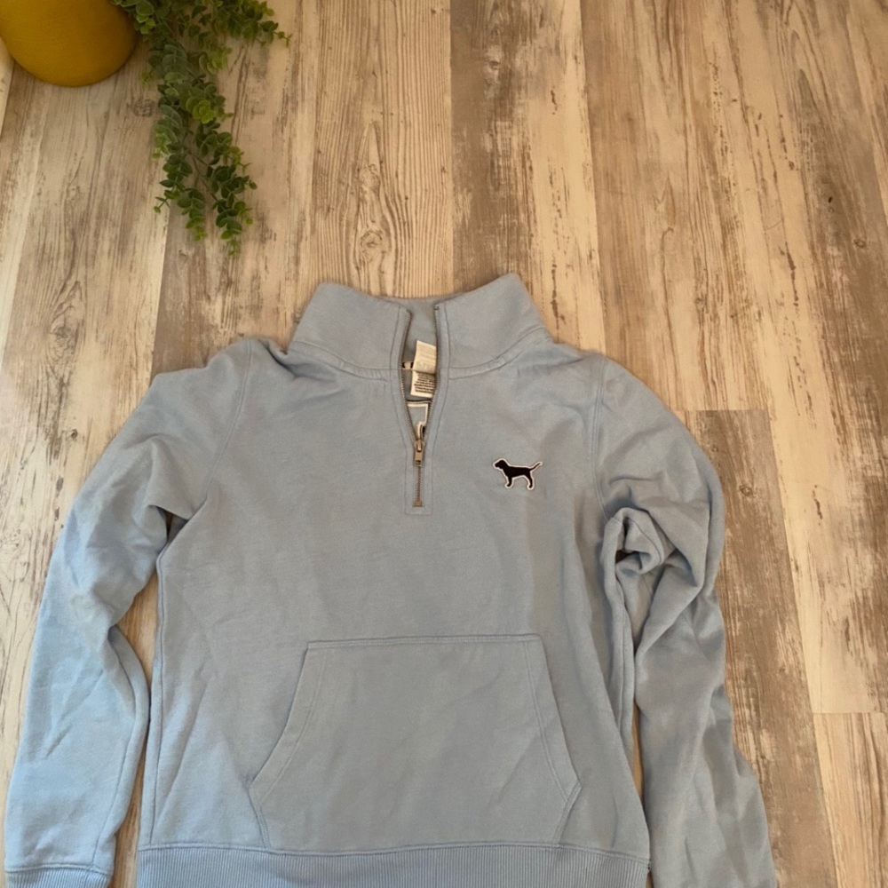 PINK quarter zip (Great condition!)
